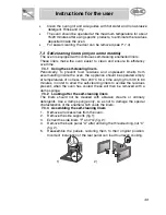 Preview for 21 page of Smeg SC361X Instructions For Installation And Use Manual