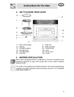 Предварительный просмотр 8 страницы Smeg SC45MK Instructions For Use Manual