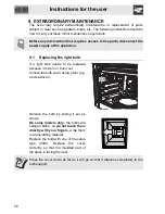 Preview for 24 page of Smeg SC700AX-8 Manual