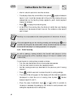 Preview for 12 page of Smeg SC709XSA Manual