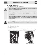 Preview for 12 page of Smeg SC800A-8 Manual