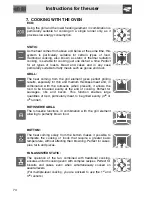 Preview for 22 page of Smeg SC805AO-8 Manual