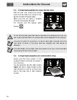 Preview for 10 page of Smeg SC855A-8 Manual