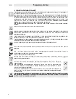 Preview for 2 page of Smeg SCA130P Instructions For Installation And Use Manual