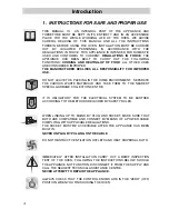 Preview for 3 page of Smeg SCA705X Operating And Installation Instructions