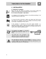 Preview for 5 page of Smeg SCA705X Operating And Installation Instructions