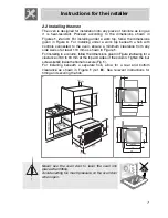 Preview for 6 page of Smeg SCA705X Operating And Installation Instructions