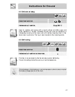 Preview for 20 page of Smeg SCA705X Operating And Installation Instructions