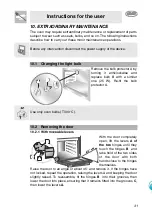 Preview for 30 page of Smeg SCA712X Installation And Operating Instructions Manual