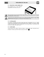 Preview for 14 page of Smeg SCB 61 GVX8 Manual