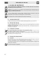 Preview for 20 page of Smeg SCB 61 GVX8 Manual