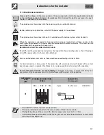 Preview for 29 page of Smeg SCB 61 GVX8 Manual