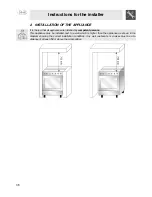 Preview for 4 page of Smeg SCB66MFB User Manual