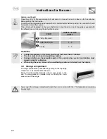 Preview for 10 page of Smeg SCB66MFB User Manual