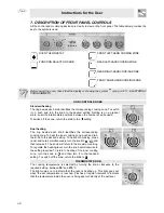 Preview for 6 page of Smeg SCB66MPX5 Instructions For The User