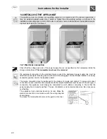 Предварительный просмотр 18 страницы Smeg SCB66MPX5 Instructions For The User