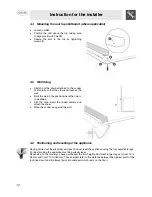 Предварительный просмотр 10 страницы Smeg SCB80GX Instruction Manual