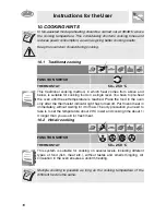 Preview for 14 page of Smeg SCDK380X Instructions For Installation And Use Manual