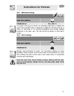 Preview for 15 page of Smeg SCDK380X Instructions For Installation And Use Manual