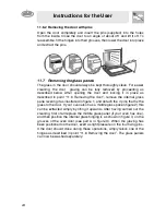 Preview for 22 page of Smeg SCDK380X Instructions For Installation And Use Manual