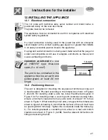 Preview for 25 page of Smeg SCDK380X Instructions For Installation And Use Manual