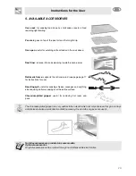 Предварительный просмотр 11 страницы Smeg SCP 160 XU Instruction Manual