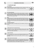 Предварительный просмотр 13 страницы Smeg SCP 160 XU Instruction Manual