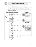 Предварительный просмотр 13 страницы Smeg SCP107AL Instruction Manual