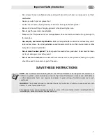 Preview for 5 page of Smeg SCP111BU2 Instructions For Installation And Use Manual