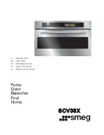 Smeg SCV38X (German) Betriebsanleitung предпросмотр