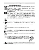 Preview for 2 page of Smeg SDO10 Instructions For Installation And Use Manual