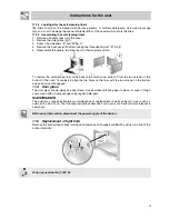 Preview for 19 page of Smeg SDO10 Instructions For Installation And Use Manual