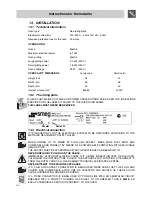 Preview for 22 page of Smeg SDO10 Instructions For Installation And Use Manual