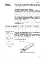 Preview for 7 page of Smeg SE 2741 Instructions For Use Manual