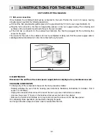 Предварительный просмотр 7 страницы Smeg SE035 Use, Installation And Maintenance Instructions