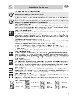 Предварительный просмотр 8 страницы Smeg SE2312TC1 Instructions Manual