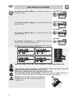 Предварительный просмотр 13 страницы Smeg SE2312TC1 Instructions Manual