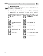 Preview for 4 page of Smeg SE2320ID1 Instructions For Installation And Use Manual