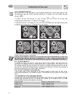 Preview for 8 page of Smeg SE2320ID1 Instructions For Installation And Use Manual