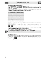 Preview for 10 page of Smeg SE2321TE2 Manual