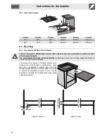 Preview for 22 page of Smeg SE2321TE2 Manual