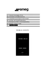 Smeg SE232TD Instructions For Installation And Use Manual предпросмотр