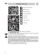 Preview for 4 page of Smeg SE2641CX Instruction Manual