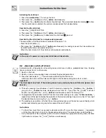 Preview for 15 page of Smeg SE2642ID3 Instructions For Installation And Use Manual