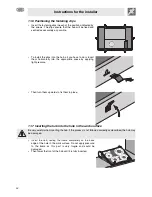 Preview for 24 page of Smeg SE2642ID3 Instructions For Installation And Use Manual