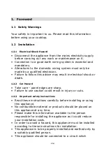 Preview for 4 page of Smeg SE264TD Instructions For Installation And Use Manual