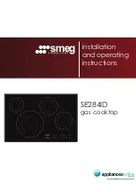 Smeg SE284ID Operating Instructions Manual предпросмотр