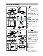 Preview for 12 page of Smeg SE2951ID (French) Instructions For Fitting And Use