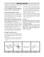 Preview for 6 page of Smeg SE435XT Use, Installation And Maintenance Instructions