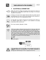 Preview for 9 page of Smeg SE63EB3 Instructions For Use Manual